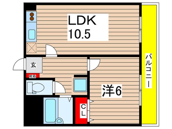 Ｂｌｏｉｓ　亀城の物件間取画像